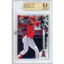 Shohei Ohtani 2020 Topps Chrome Ben Baller Card #21 BGS 9.5