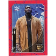 Omos 2020 Topps Transcendent WWE VIP Party Red Purple Card #28 1/1