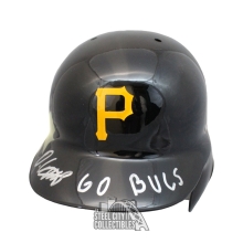 Oneil Cruz Autographed Pittsburgh Go Bucs Authentic Full Size Baseball Helmet - JSA