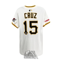 Oneil Cruz Autographed Pittsburgh Pirates Nike Authentic Collection White Baseball Jersey - MLB