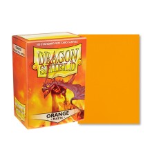 Dragon Shield Matte Orange Sleeves 100ct Box