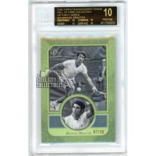 Manuel Orantes 2020 Topps Transcendent Tennis VIP Green Card #24 /20 BGS 10 Black Label