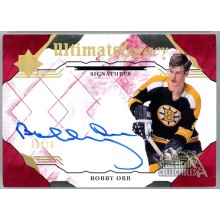 Bobby Orr 2017-18 Upper Deck Ultimate Legacy Red Autograph Card #ULS-BO 08/10