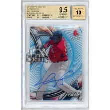 David Ortiz 2016 High Tek Sky Rainbow Autograph Card HT-DO 12/20 BGS 9.5 AUTO 10