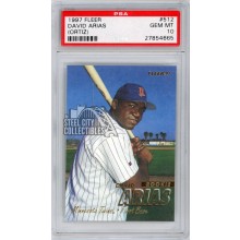 David Arias Ortiz 1997 Fleer Baseball Rookie Card #512 PSA 10 GEM MINT