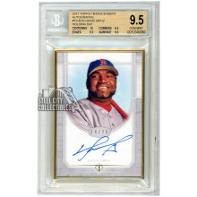 David Ortiz 2017 Topps Transcendent Holding Bat Auto 24/25 BGS 9.5 AUTO 10
