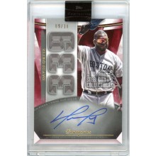 David Ortiz 2021 Topps Luminaries Home Run Kings Red Autograph Card #HRK-DO 9/10