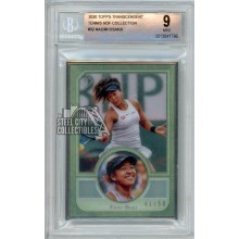Naomi Osaka 2020 Topps Transcendent Tennis HOF Card #32 /50 BGS 9