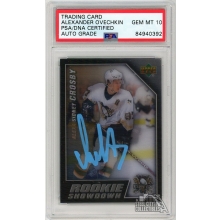 Alexander Ovechkin 2005-06 Upper Deck Rookie Showdown Autograph RC Card #RS-SCAO PSA/DNA 10 (Light Blue)