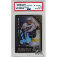 Alexander Ovechkin 2005-06 Upper Deck Rookie Showdown Autograph Card #RS-SCAO PSA/DNA (Light Blue)