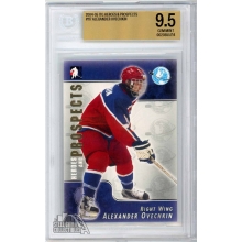 Alex Ovechkin 2004-05 In The Game Heroes & Prospects Rookie Card #117 BGS 9.5