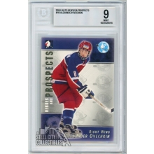 Alex Ovechkin 2004-05 In The Game Heroes & Prospects Rookie Card #116 BGS 9 Mint
