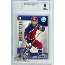 Alex Ovechkin 2004-05 In The Game Heroes & Prospects Rookie Card #118 BGS 8