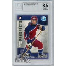 Alex Ovechkin 2004-05 In The Game Heroes & Prospects Rookie Card #118 BGS 8.5
