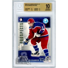 Alex Ovechkin 2004-05 In The Game Heroes & Prospects Rookie Card #119 BGS 10