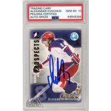 Alexander Ovechkin 2004-05 ITG Heroes & Prospects Autograph RC Card #202 PSA/DNA 10