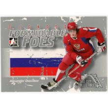 Alex Ovechkin 2007-08 In The Game O Canada Formidable Foes Card #97