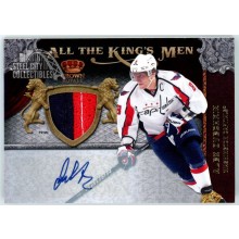 Alex Ovechkin 2010-11 Panini Crown Royale King's Men Prime Patch Auto Card #2