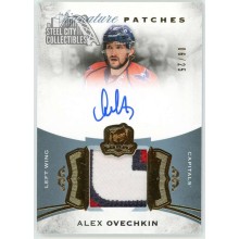 Alex Ovechkin 2015-16 Upper Deck The Cup Patch Autograph Card #SP-AO 6/25