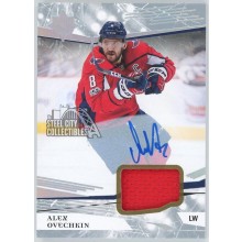 Alex Ovechkin 2017-18 Upper Deck Ultimate Collection Patch Autograph Card #25
