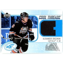 Alex Ovechkin 2005-06 Upper Deck Ice Cool Threads Rookie Patch Card #CT-AO