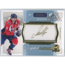 Alex Ovechkin 2014-15 Upper Deck The Cup Scripted Swatches Autograph Card 22/35