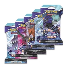 Pokemon Sword & Shield Chilling Reign Sleeved Booster 36-Pack Lot