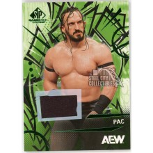Pac 2025 Upper Deck AEW SP Game Used Green Relic Card #25