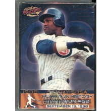 1998 Pacific Home Run History Baseball 70 Card Complete Set