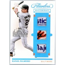 Rafael Palmeiro 2021 Panini Flawless Mastercraft Logo Tag Patch Card #MC-RP 1/1