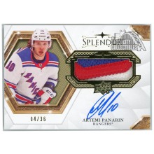 Artemi Panarin 2019-20 Upper Deck The Cup Splendor Patch Autograph Card #SP-AP 04/36