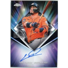 Isaac Paredes 2026 Topps Chrome 75th Diamond Autograph Card #75D-IP 3/10