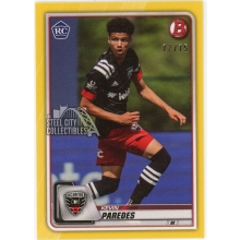 Kevin Paredes 2020 Bowman MLS Yellow Rookie Card #61 /75