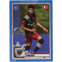 Kevin Paredes 2020 Bowman MLS Blue Rookie Card #61 /150