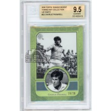 Charlie Pasarell 2020 Topps Transcendent Tennis VIP Green Card #22 /20 BGS 9.5