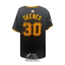 Paul Skenes Autographed Pittsburgh Pirates Nike Authentic Black Baseball Jersey - MLB