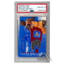 Gary Payton 2003-04 UD Triple Dimensions 3-D Memorabilia Autograph Card #3DS35 /499 PSA/DNA 10