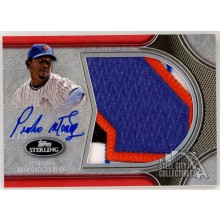 Pedro Martinez 2020 Topps Sterling Splendor Red Jumbo Patch Autograph Card 1/3