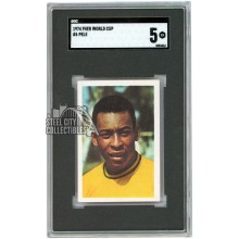 Pele 1974 Fher World Cup #6 SGC 5