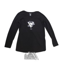 Pittsburgh Penguins Women's Maternity Glittery Shirt