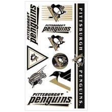 Pittsburgh Penguins NHL Temporary Tattoo Set