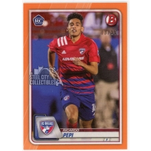 Ricardo Pepi 2020 Bowman MLS Orange Rookie Card #62 3/25
