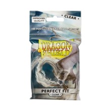 Dragon Shield Perfect Fit Clear Sleeves 100ct Bag