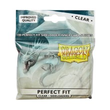 Dragon Shield Perfect Fit Side Load Clear Sleeves 100ct Bag