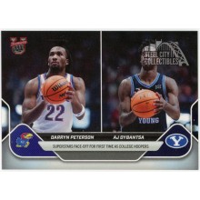 Darryn Peterson AJ Dybantsa 2026 Bowman U Now Superstars Face-Off For First Time Card #65