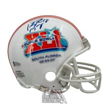 Peyton Manning Autographed Super Bowl XLI Mini Football Helmet - BAS