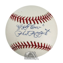 Phil Rizzuto Autographed Official MLB Ball W/ "Holy Cow" Inscription- JSA COA NN69755