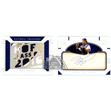 Mike Piazza 2021 Panini NT Cut Signature Patch Autograph Booklet Card 1/5