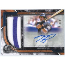 Mike Piazza 2022 Topps Museum Collection Patch Autograph Card #MMJPA-MP 04/15