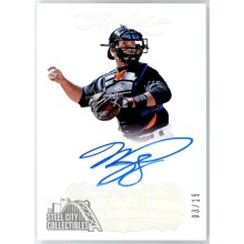 Mike Piazza 2017 Panini Flawless Holo Silver Autograph Card #FS-MP 03/15